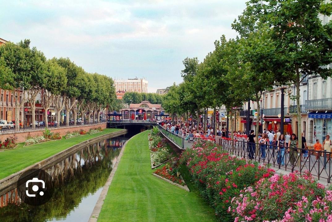 Logement Cosy 58M2 Centre Ville Perpignan Luaran gambar